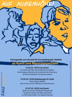 Zum Artikel "Vortragsreihe im Sommersemester 2025 – Kunst und Menschenrechte"